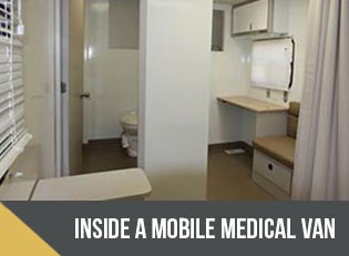 Mobile Medical Van Interior