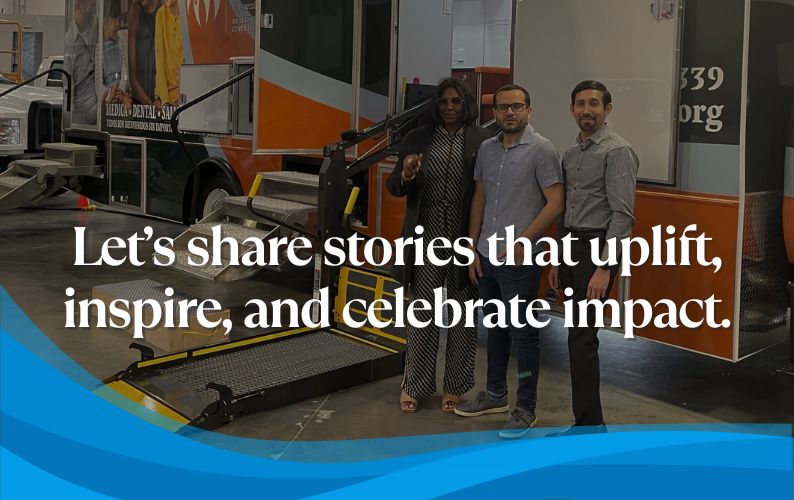 Let's share stories that uplift, inspire and celebrate impact. Good-News