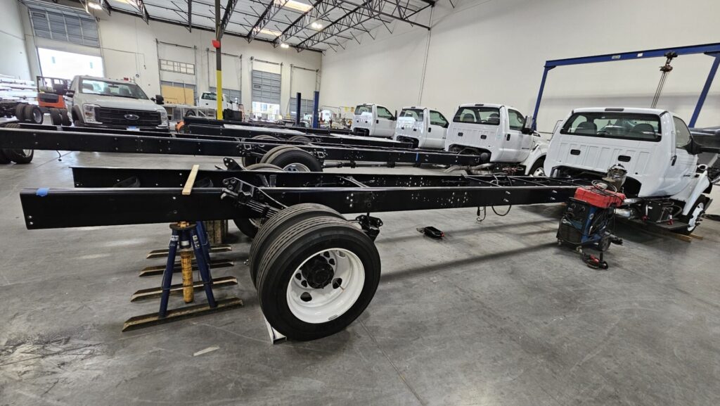Aleph Group Inc. Truck Bare Bones - Clear View of Chassis & Wheelbase