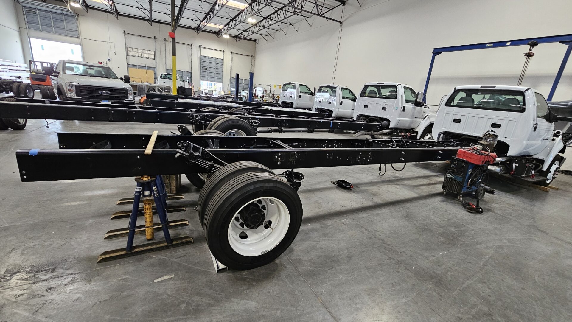 Aleph Group Inc. Truck Bare Bones - Clear View of Chassis & Wheelbase