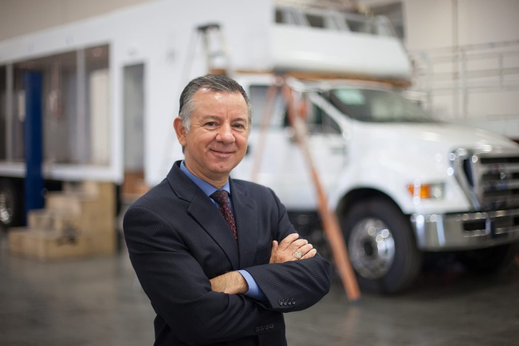 Jales A. De Mello, President & CEO, Aleph Group Inc., Riverside, CA - Manufacturer of Mobile Medical & Dental Clinics