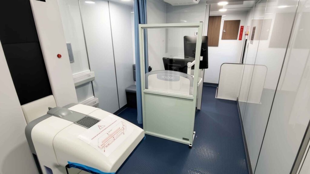 Mobile Radiology and Exam Room for Breast Cancer Screenings - Clinicas del Camino Real, Incorporated, Ventura County, California
